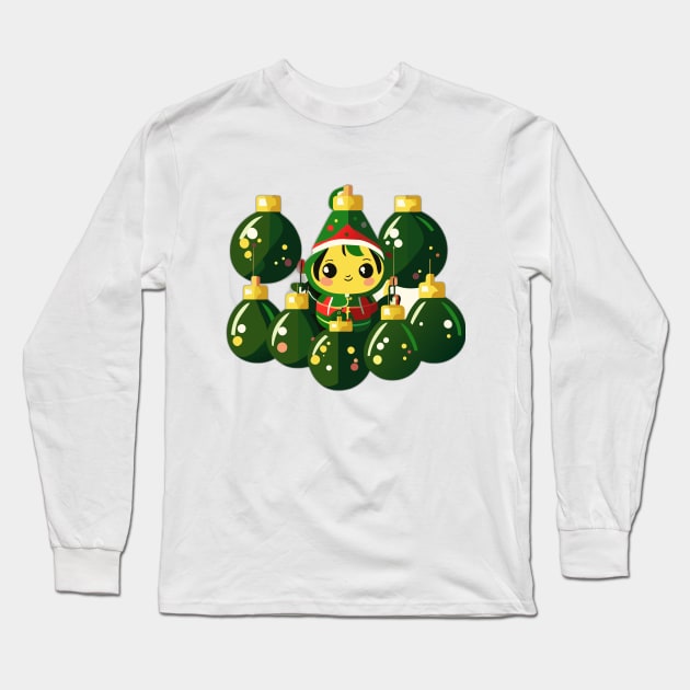 Dill with It Pickles Long Sleeve T-Shirt by jeogo
